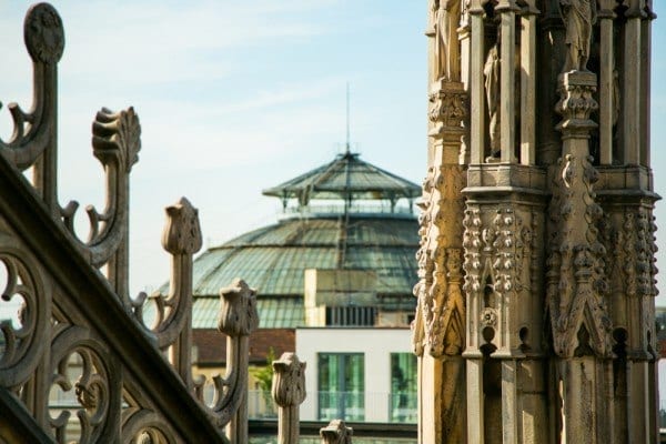 duomo vue toit
