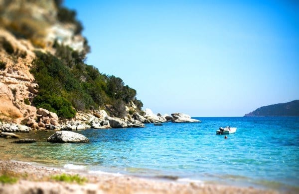 La plage de Canetto en Corse du Sud
