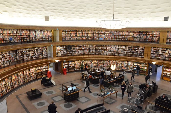 Bibliothèque "Stadbibliotek" de Stockholm Bibliothèque "Stadbibliotek" de Stockholm