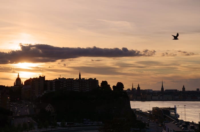 Stockholm coucher de soleil Stockholm coucher de soleil