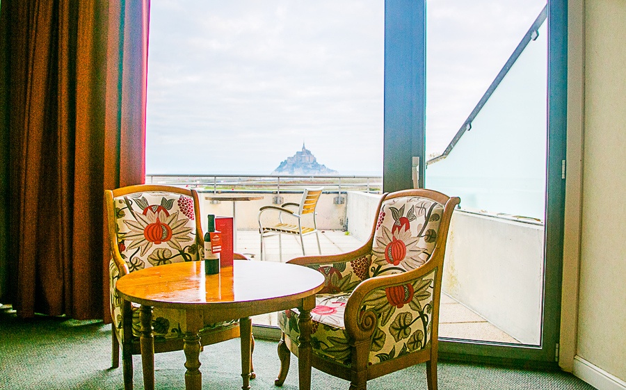 relai saint michel hotel-vue