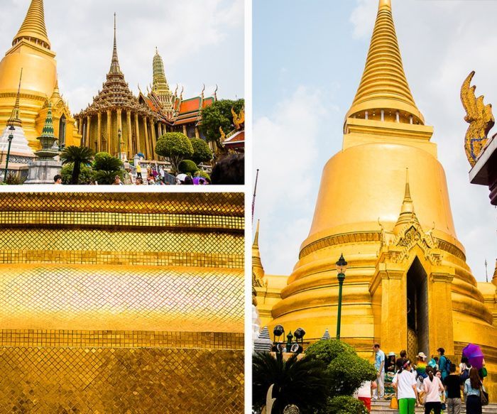 La Phra Sri-Ratana Chedi de Bangkok La Phra Sri-Ratana Chedi de Bangkok
