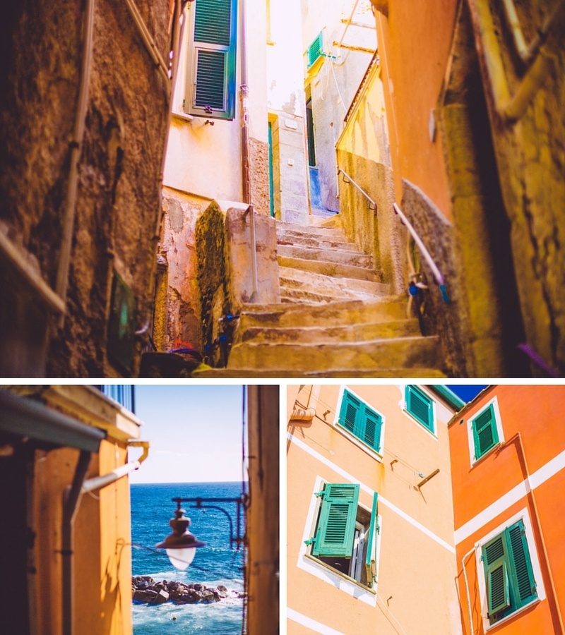 Les jolies ruelles de Riomaggiore Les jolies ruelles de Riomaggiore