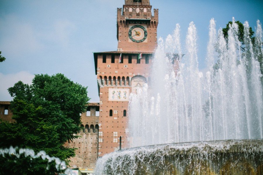 Top 4 choses à voir à Milan, Château Sforza, Italie