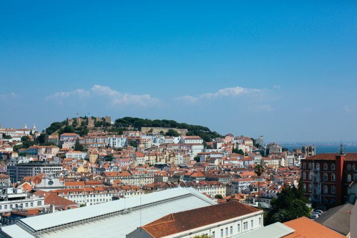 Point de vue sur Lisbonne