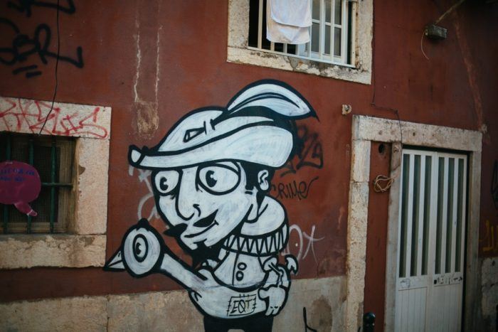 Street art Lisbonne Street art Lisbonne