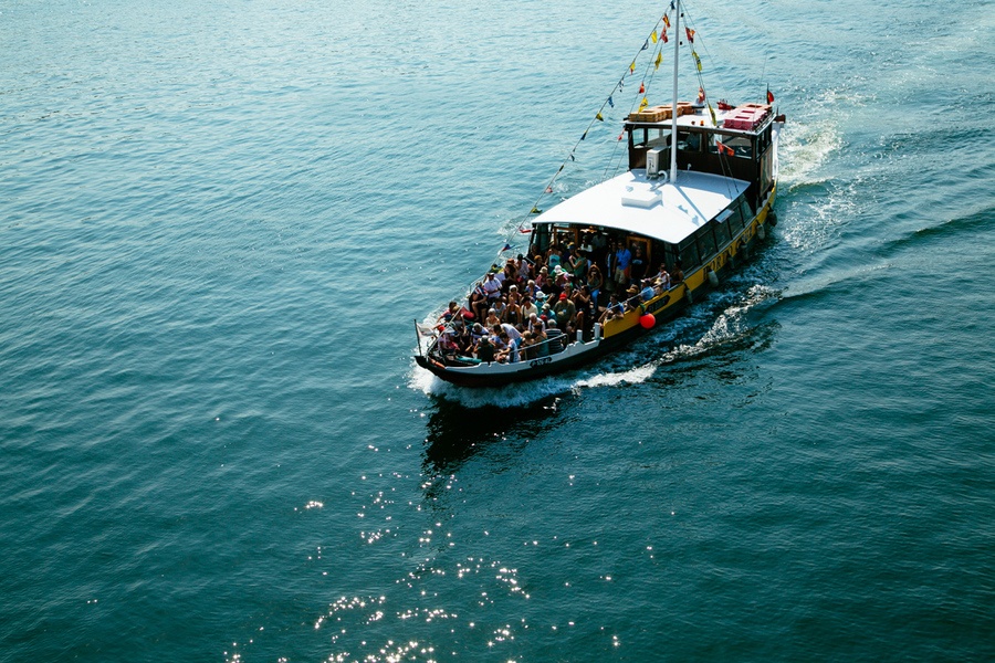 En bateau sur le Douro, à Porto En bateau sur le Douro, à Porto