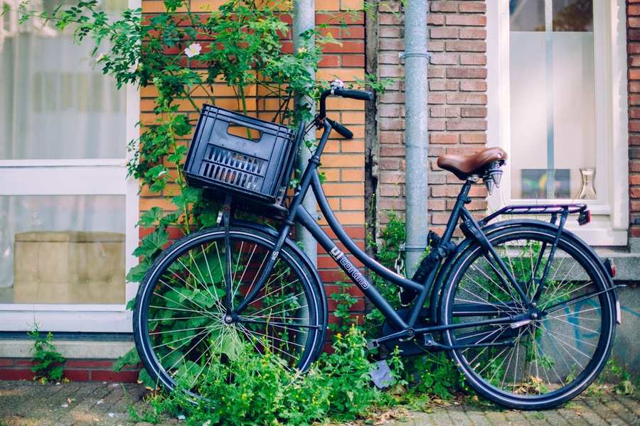 En vélo à Amsterdam En vélo à Amsterdam