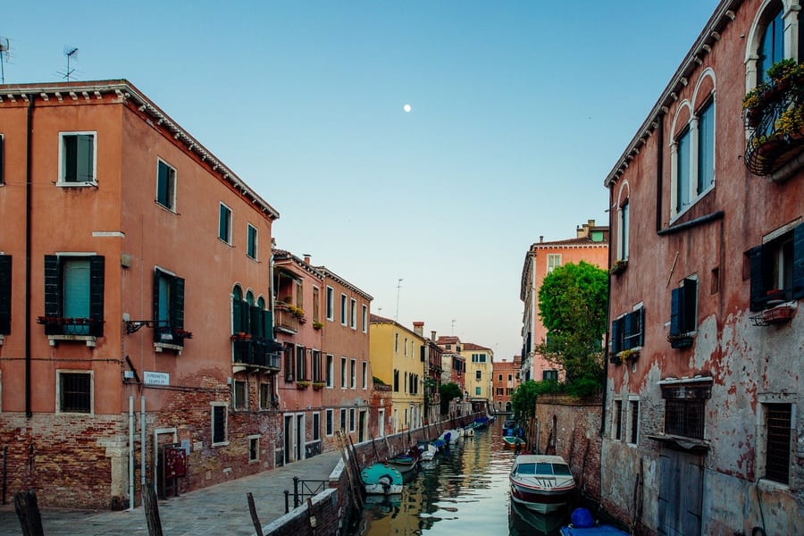 Canal dans Cannaregio Visiter Venise