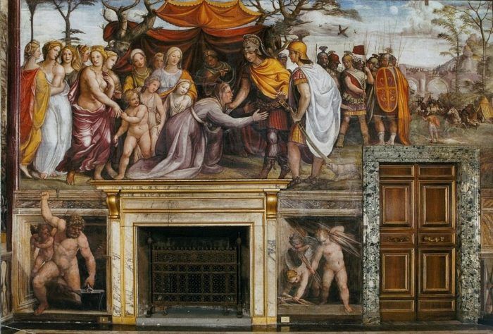 Fresque, Villa Farnesina, Rome