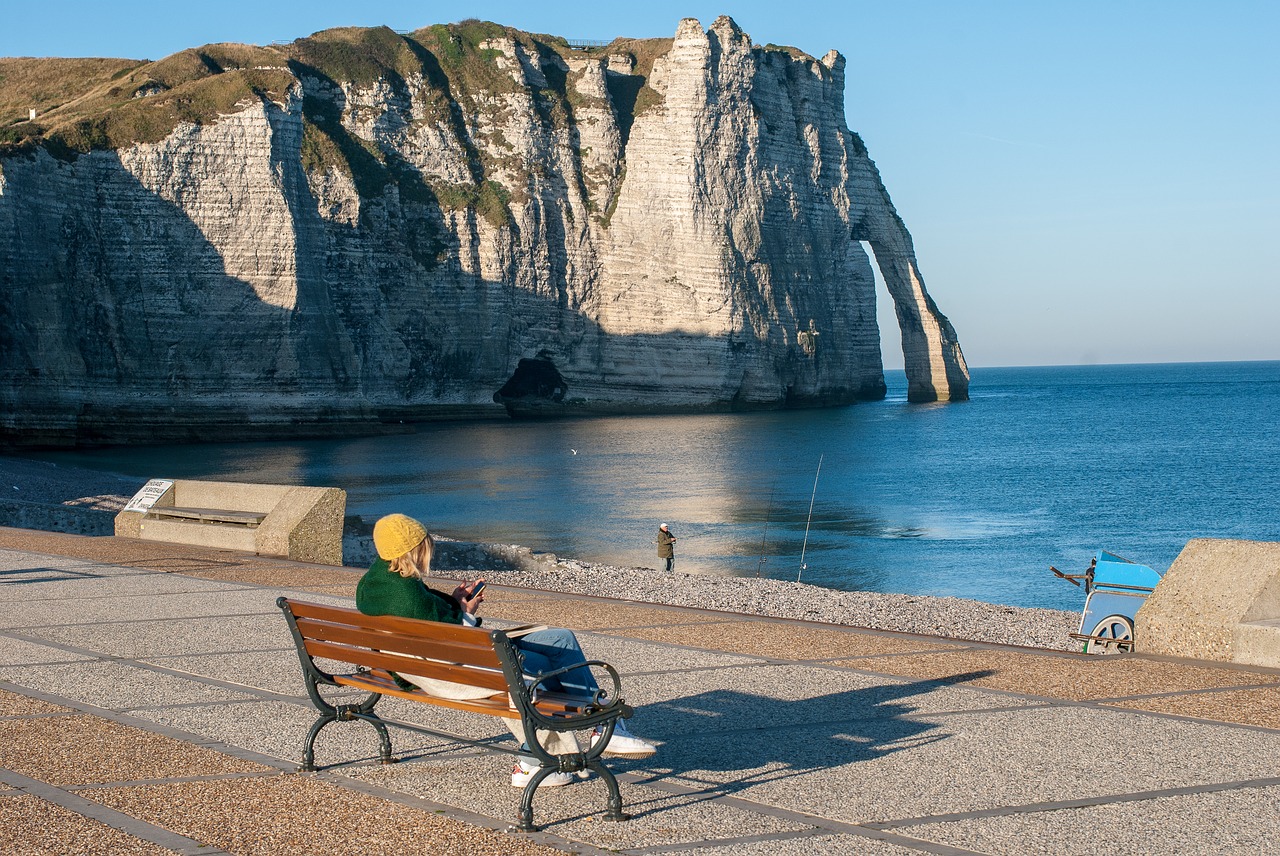 admirer les falaises d'etretat