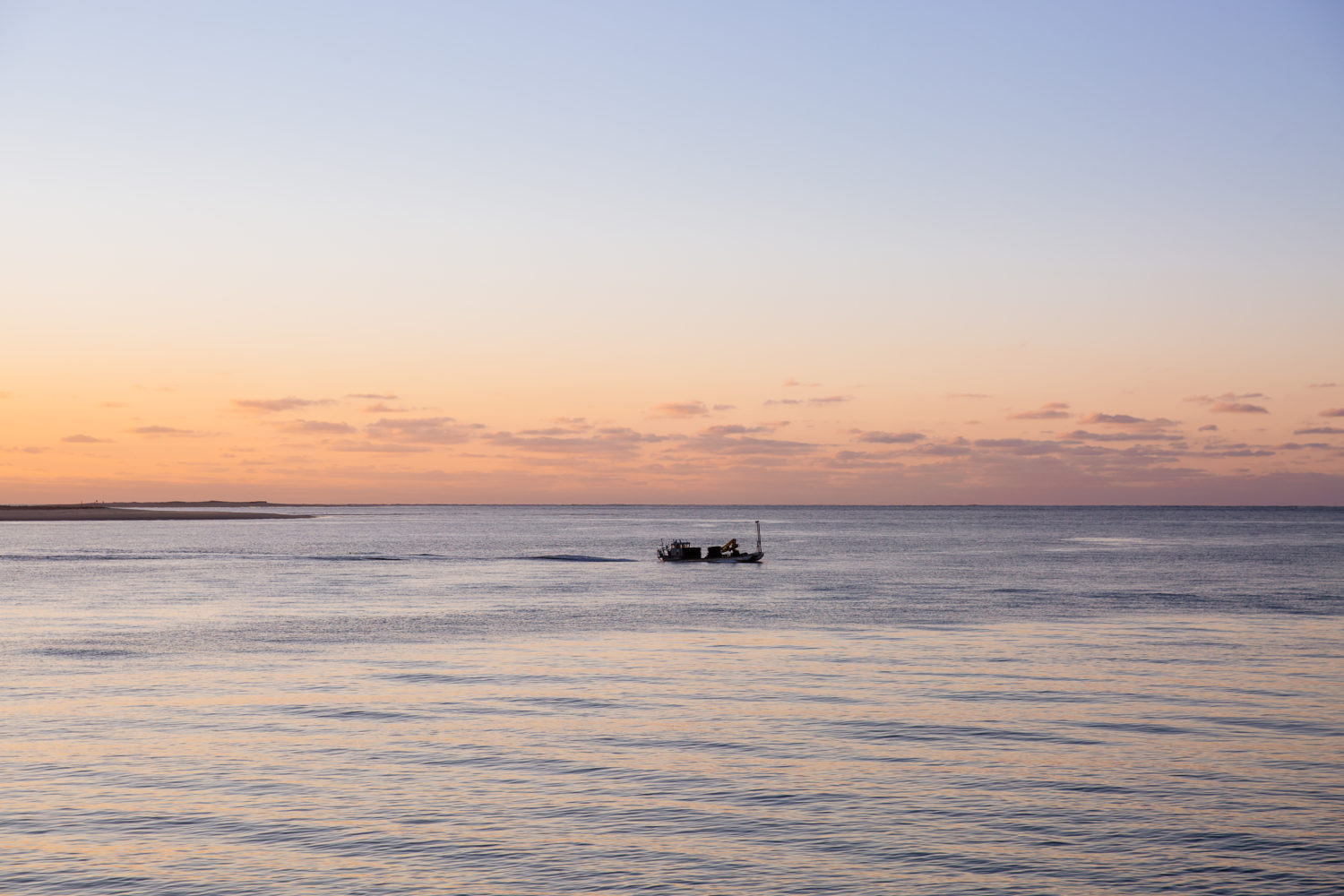 Admirer le coucher de soleil à l'île de ré