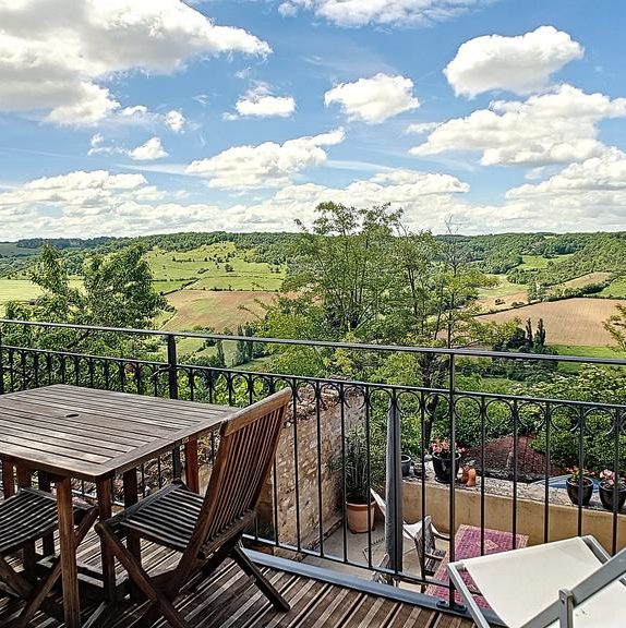 Chambre d'hôtes avec vue sur la vallée d'Aurosse