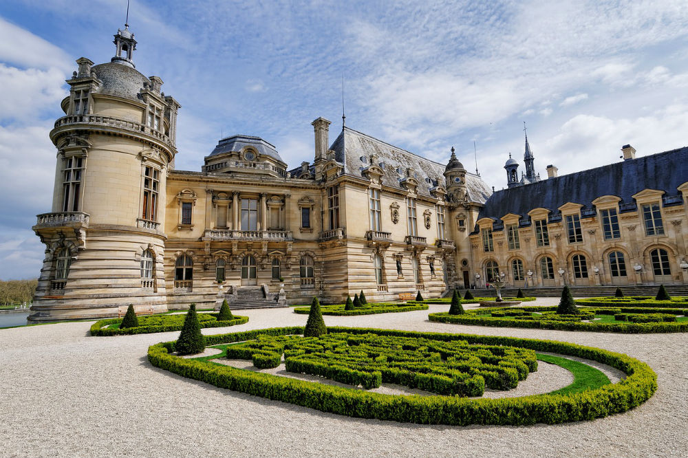 le château de chantilly hauts de france