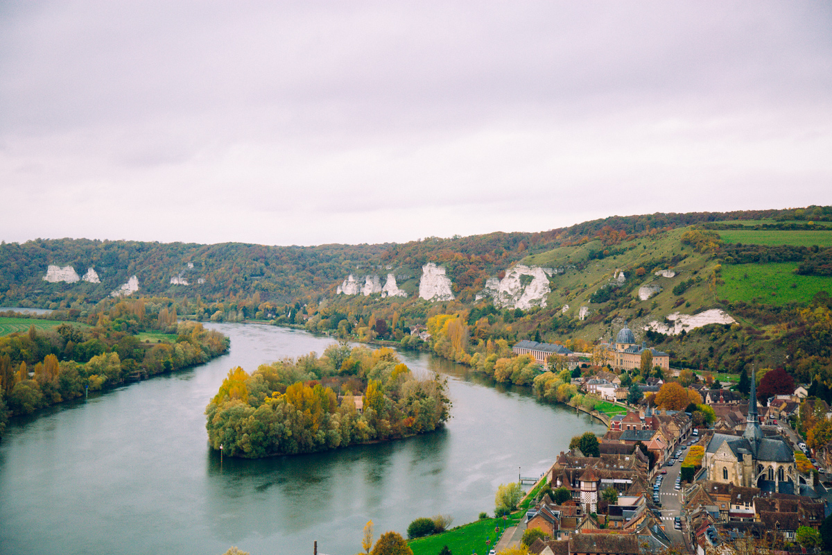 Panorama chateau gaillard